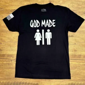 GOD MADE MAN & WOMAN SHIRT
